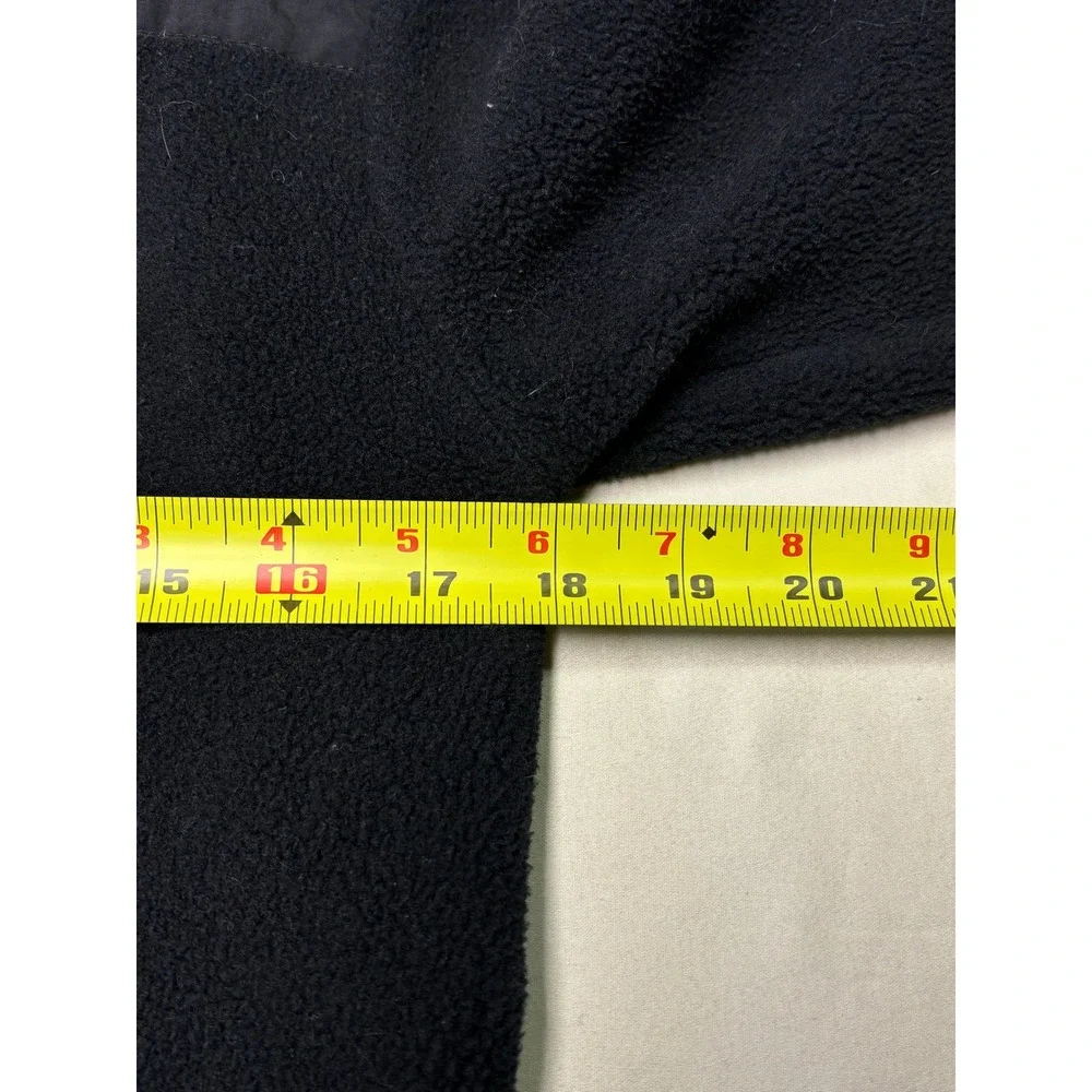 The‎ North Face Boys Fleece Jacket Black Full Zip Size Medium M 10 12